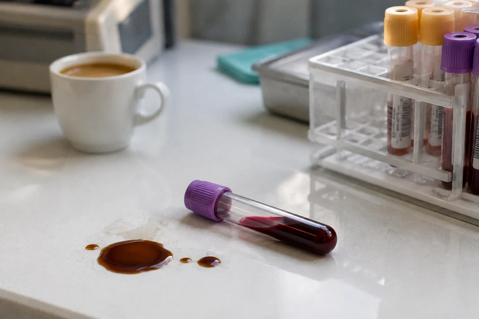 Bilan sanguin perturbé : l'erreur du café matinal