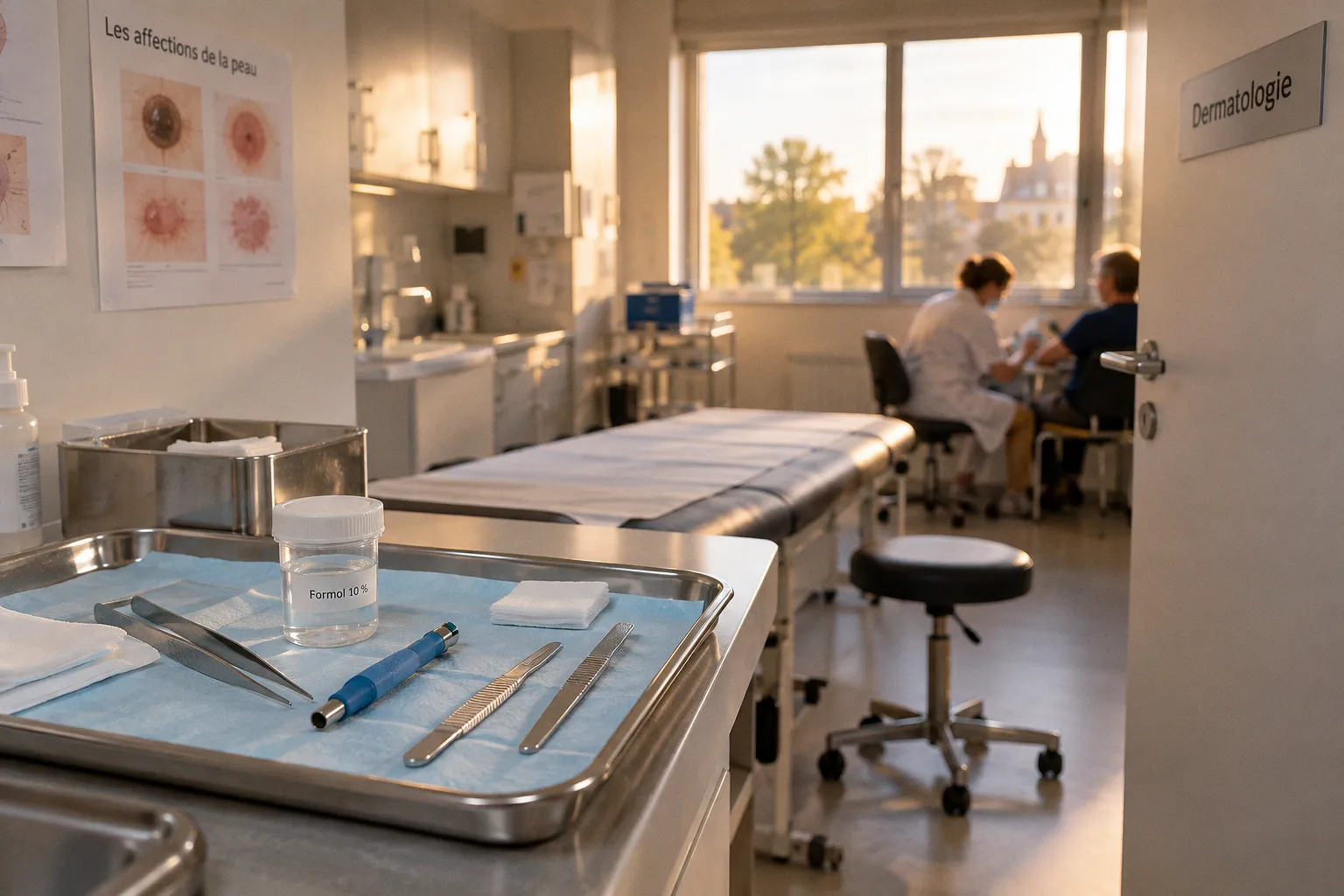 Biopsie cutanée : les étapes du prélèvement à l'analyse