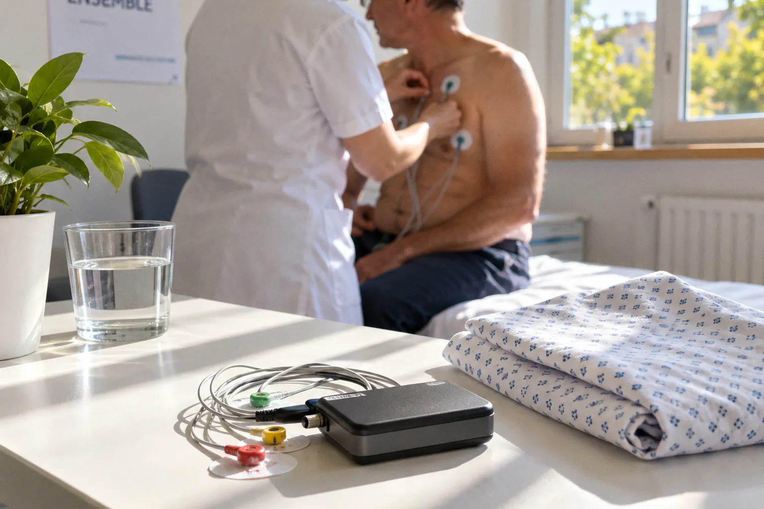 Holter ECG ambulatoire : la bonne routine sur 24 heures