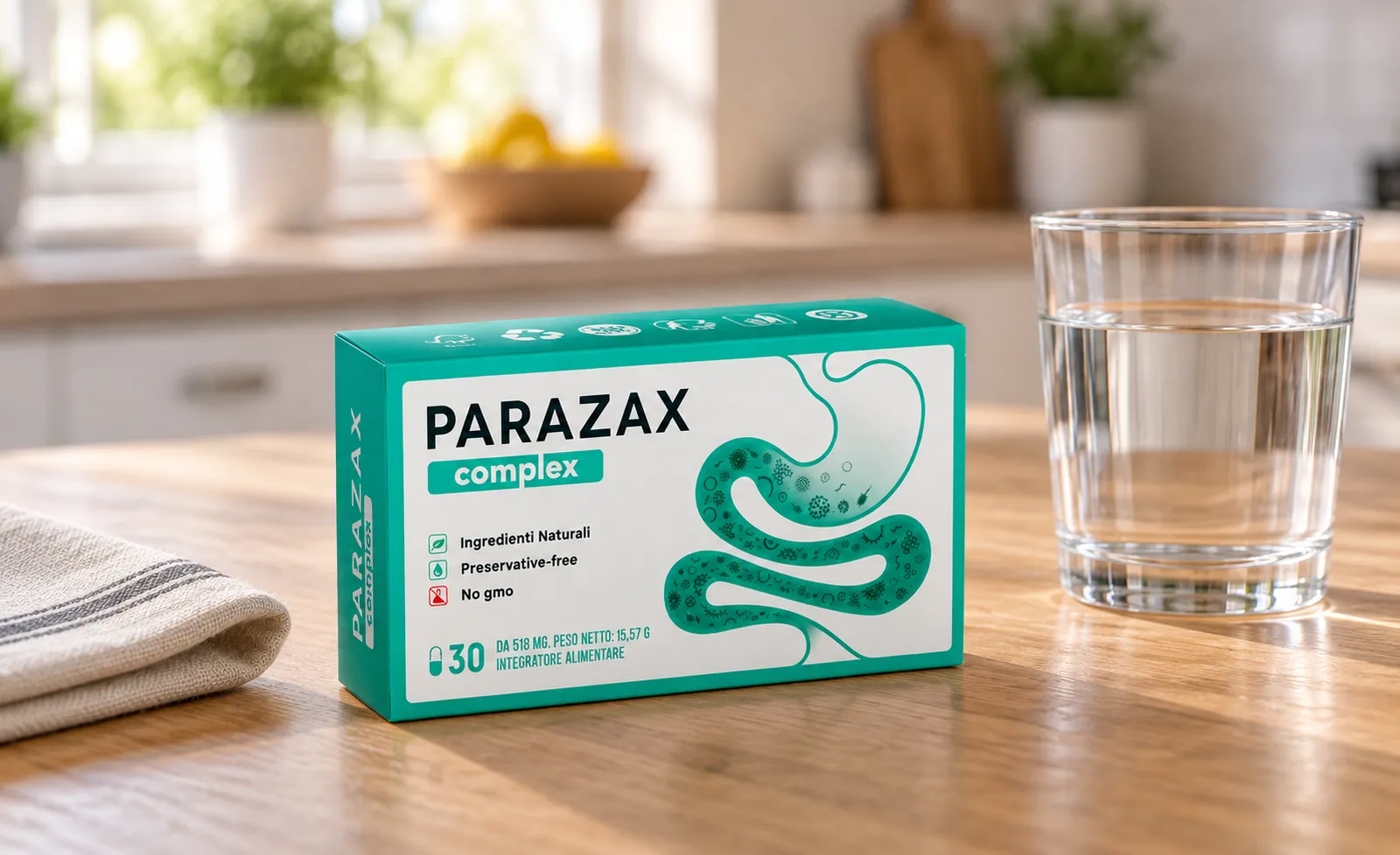 Parazax Complex — le produit au quotidien