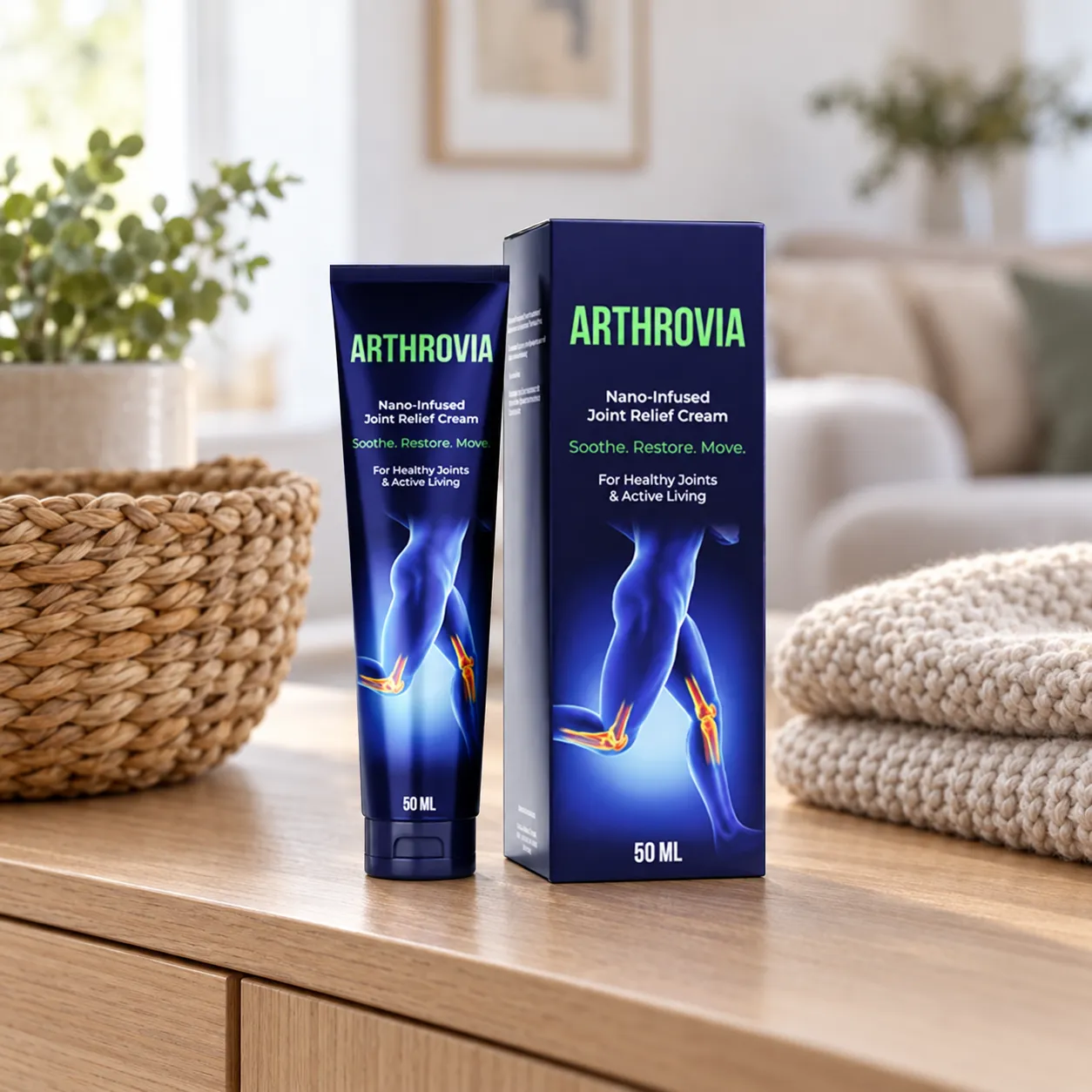 Arthrovia — le produit au quotidien