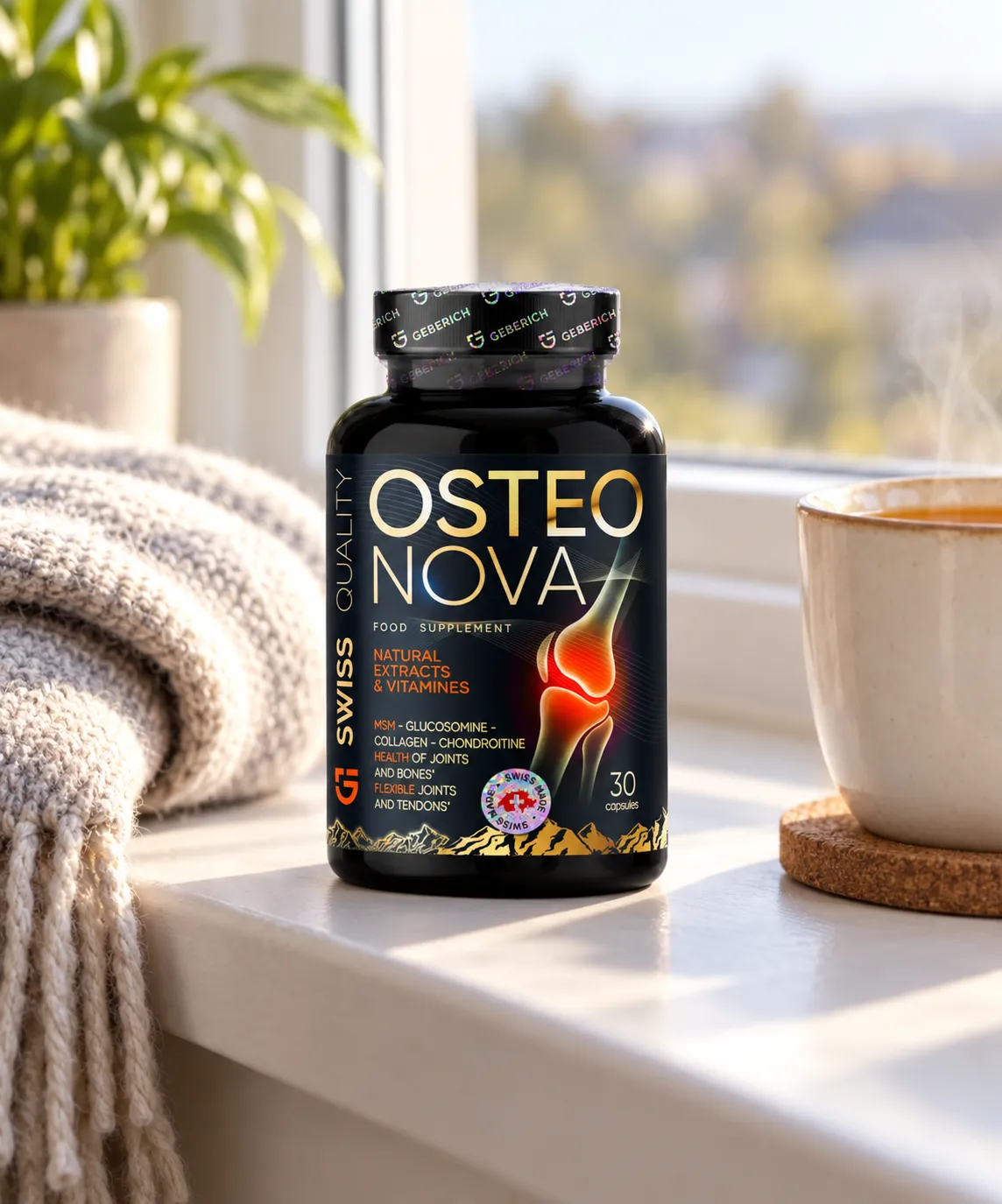 OsteoNova — le produit au quotidien