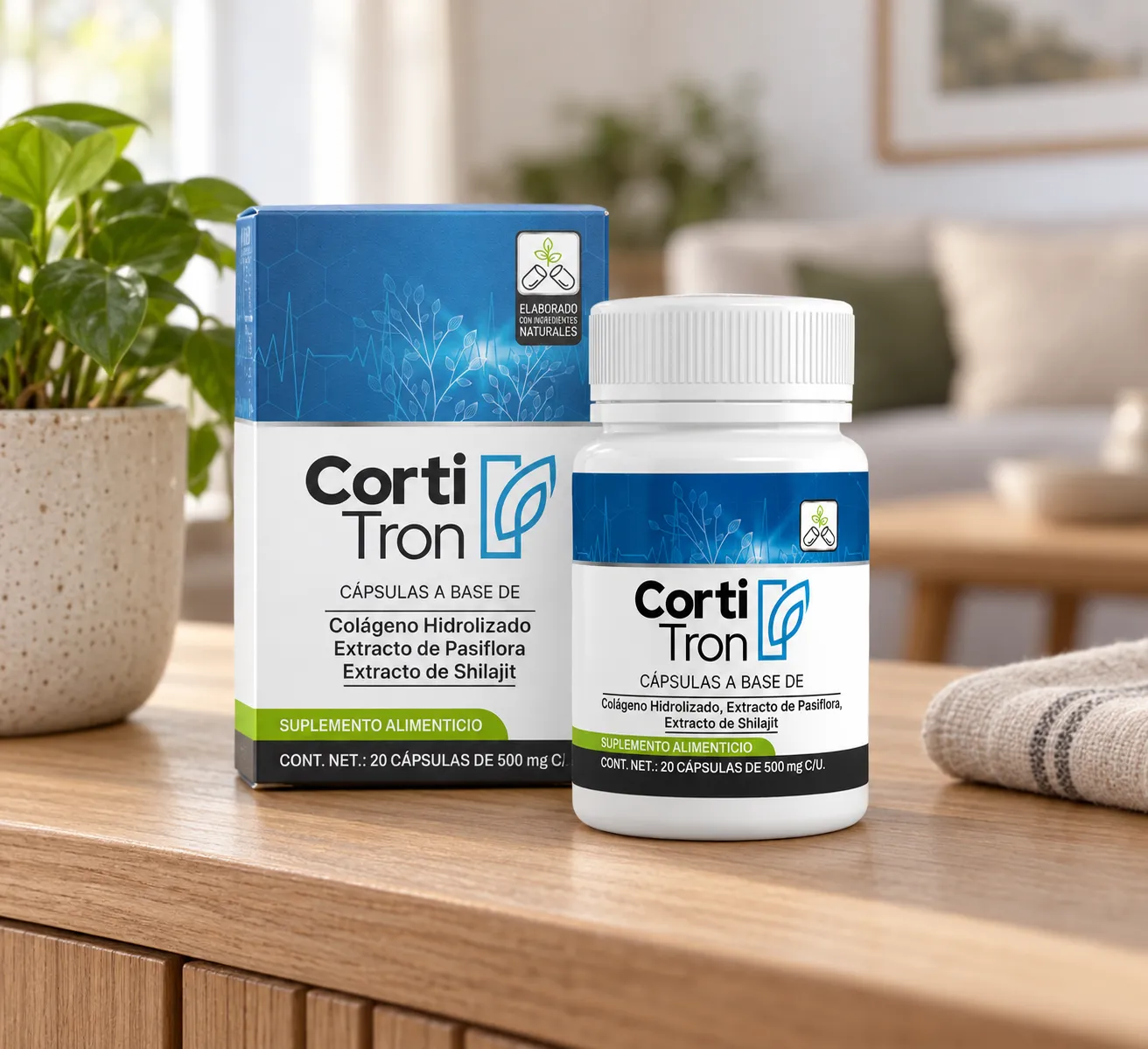 Cortitron — le produit au quotidien