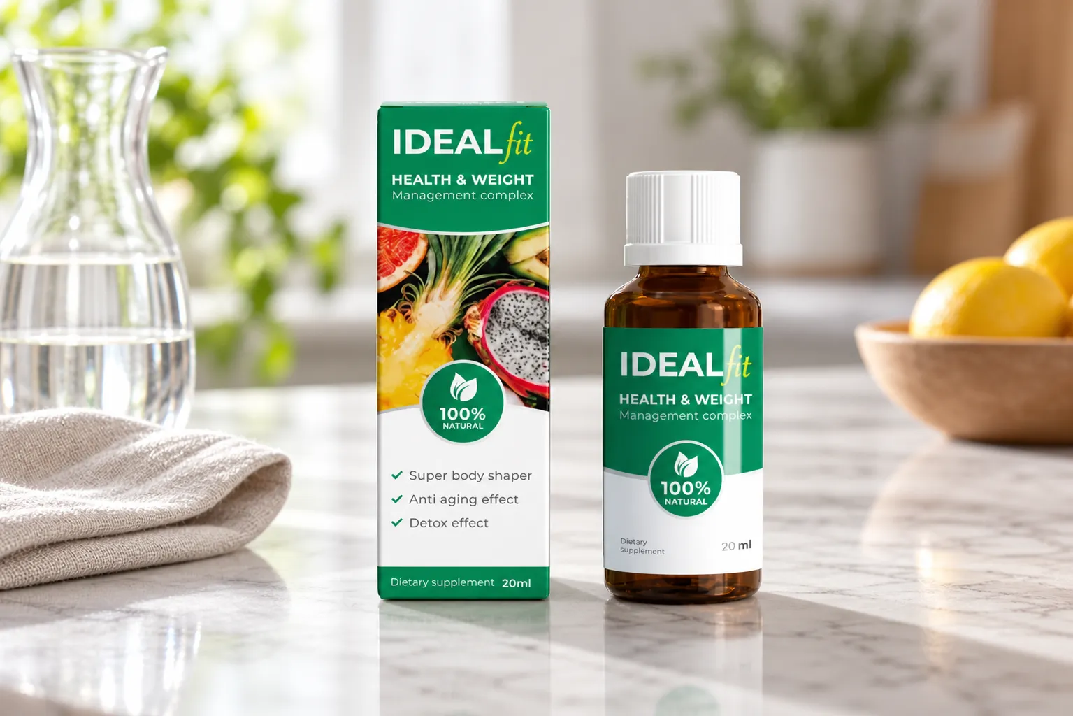 IdealFit — le produit au quotidien