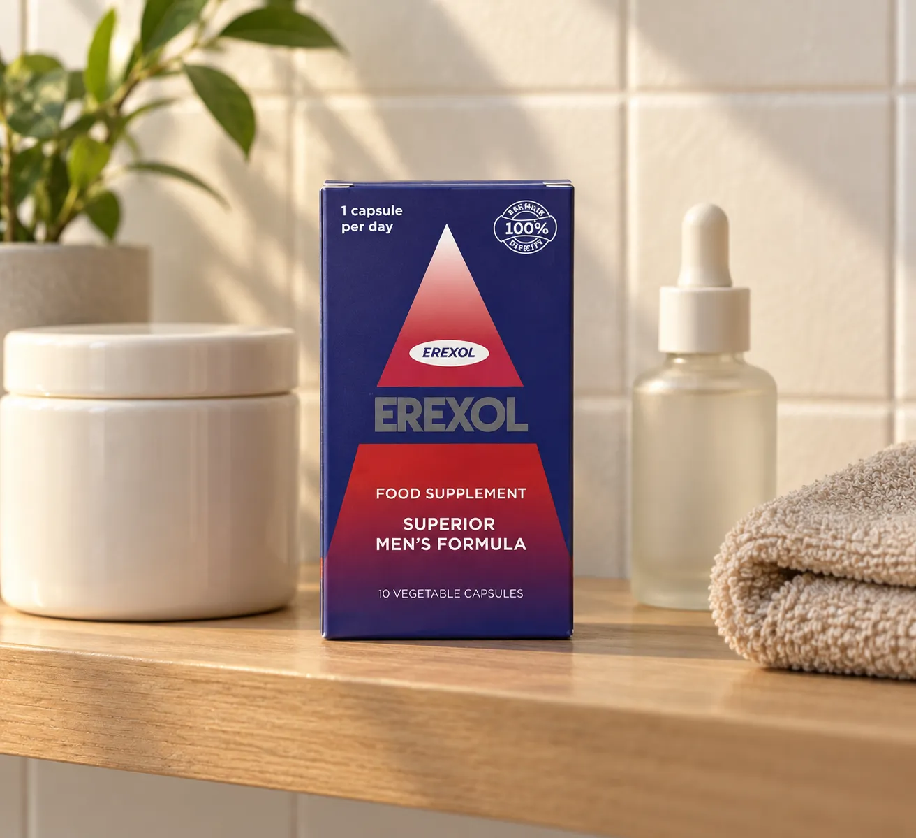 Erexol — le produit au quotidien