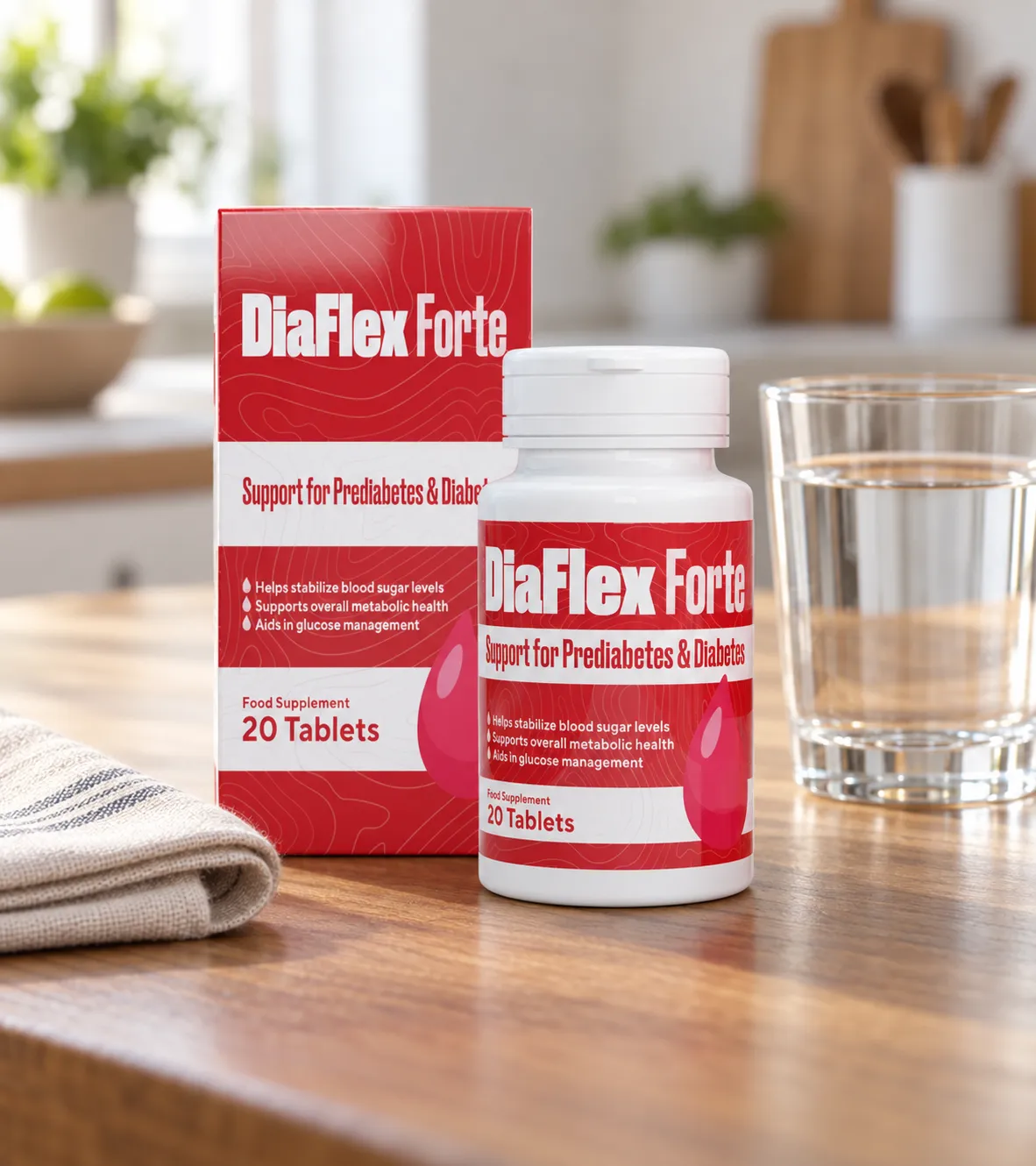 DiaFlex Forte — le produit au quotidien