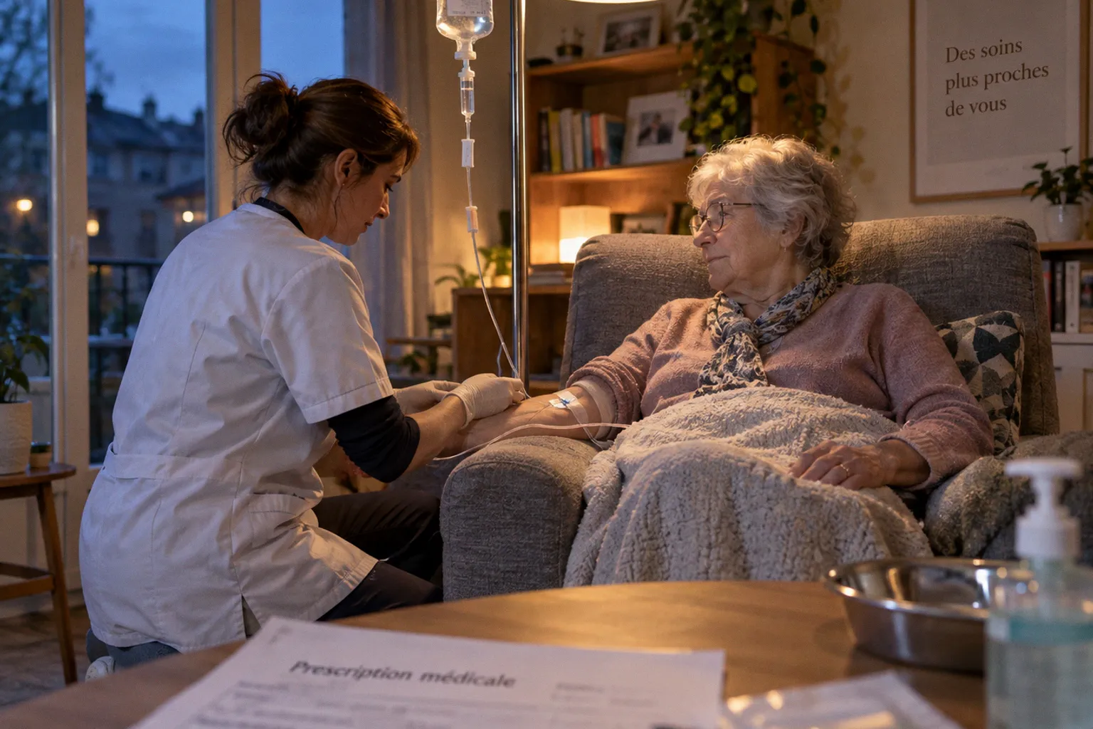 Perfusion à domicile : ce qui garantit votre sécurité