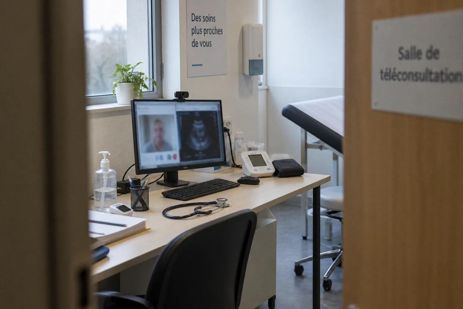 Téléconsultation en MSP : organiser le poste de soin dédié